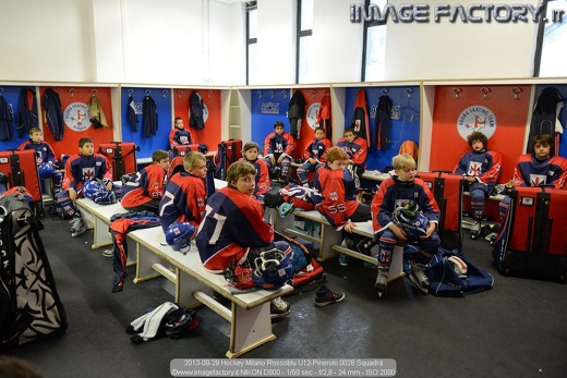 2013-09-29 Hockey Milano Rossoblu U12-Pinerolo 0026 Squadra